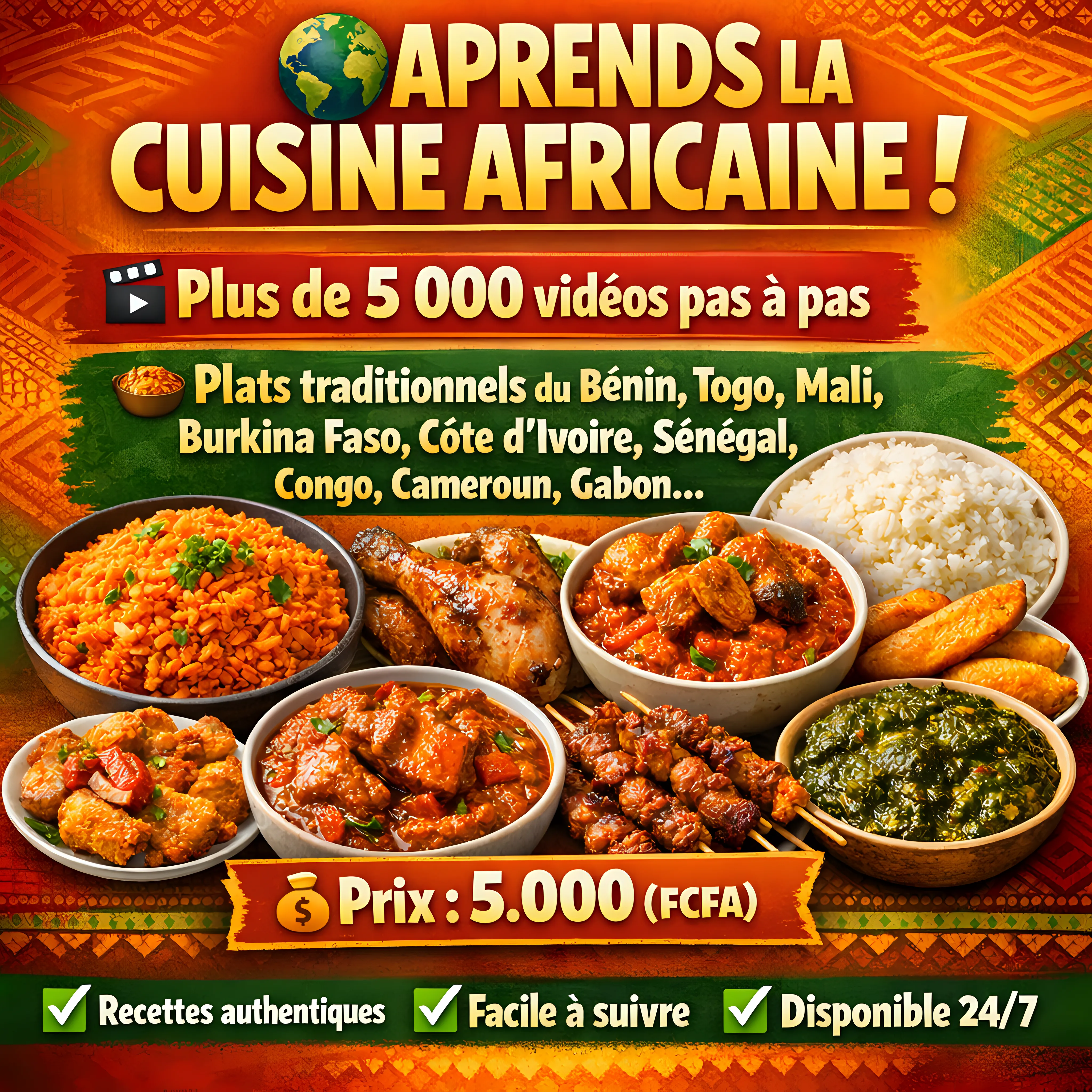 Pack Cuisine Africaine